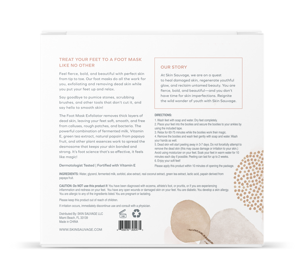 The Foot Mask Exfoliator